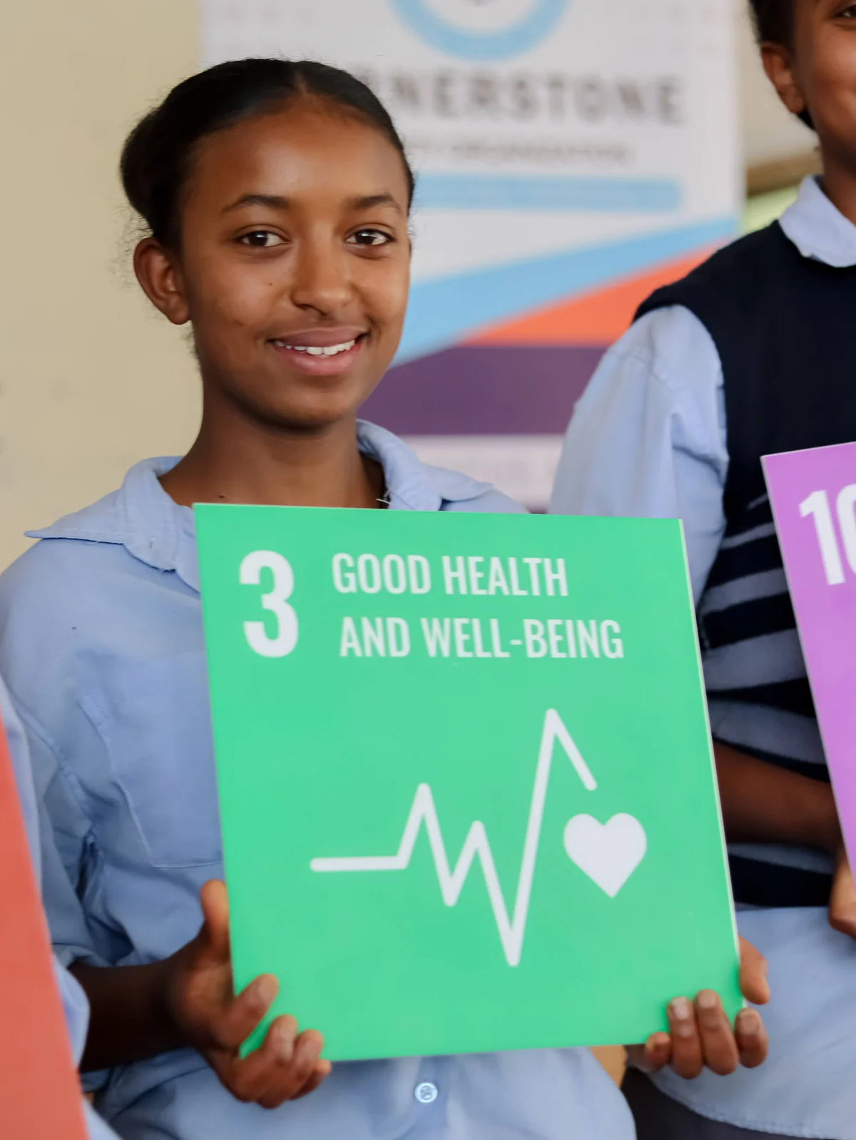 Medical supplies in a clinic in Ethiopia